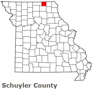 An image of Schuyler County, MO