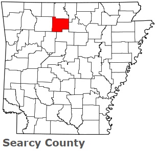 An image of Searcy County, AR