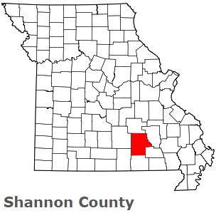 An image of Shannon County, MO