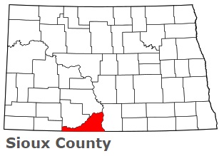An image of Sioux County, ND