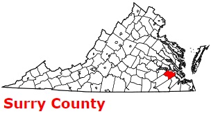 An image of Surry County, VA