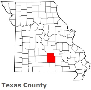 An image of Texas County, MO