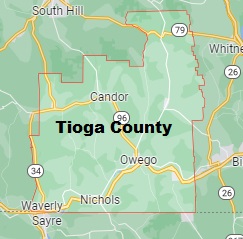 An image of Tioga County, NY