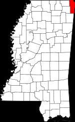 An image of Tishomingo County, MS