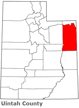 An image of Uintah County, UT