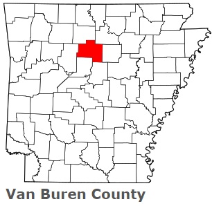 An image of Van Buren County, AR