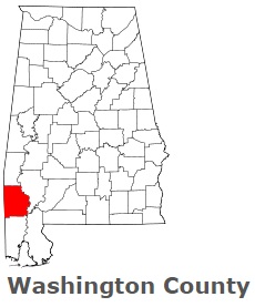 An image of Washington County, AL