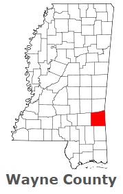 An image of Wayne County, MS