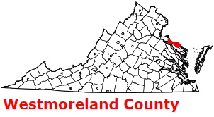 An image of Westmoreland County, VA