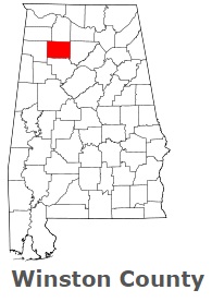 An image of Winston County, AL