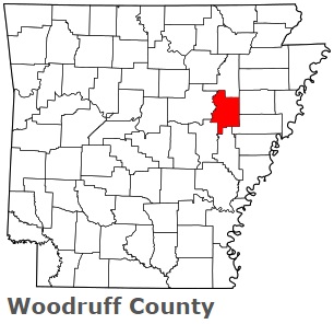 An image of Woodruff County, AR