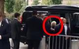 Hillary Clinton faints during the 9/11 memorial ceremony in New York