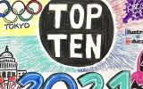 Top 10 events that shaped the year 2021 in illustrations!