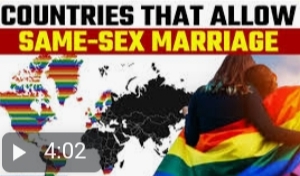 Love made legal: which countries allow same-sex marriage? The full list!!