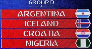 Group D on World Cup 2018: Argentina, Iceland, Croatia and Nigeria