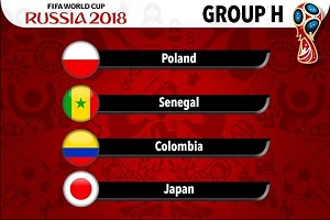 Group H on World Cup 2018: Poland, Senegal, Colombia and Japan