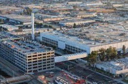 Map of Hawthorne, California as of October 2025. Streets, landmarks and