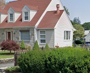 Map of Johnston, Rhode Island as of May 2025. Streets, landmarks and