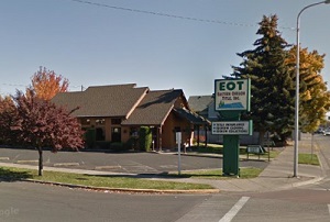 Map of La Grande, Oregon as of August 2025. Streets, landmarks and