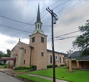 Map of Orange Texas as of September 2025 Streets landmarks and