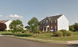 Map of Warrington Township, Pennsylvania as of October 2024. Streets