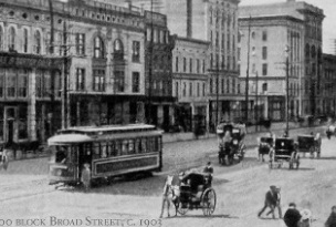 A historical image of Augusta, GA
