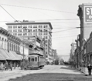 A historical image of Birmingham, AL
