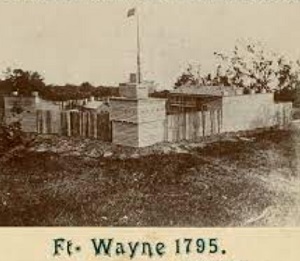 A historical image of Fort Wayne, IN