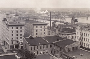 A historical image of Little Rock, AR