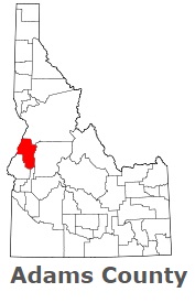 An image of Adams County, ID