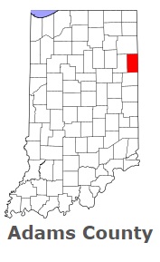 An image of Adams County, IN