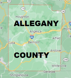An image of Allegany County, NY