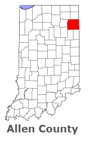 An image of Allen County, IN