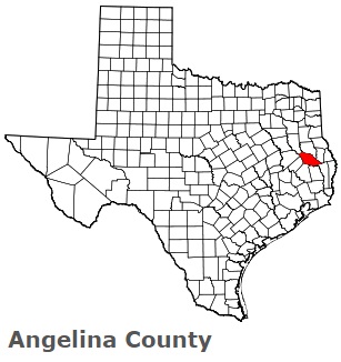 An image of Angelina County, TX