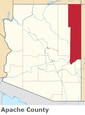 An image of Apache County, AZ