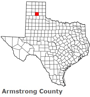 An image of Armstrong County, TX