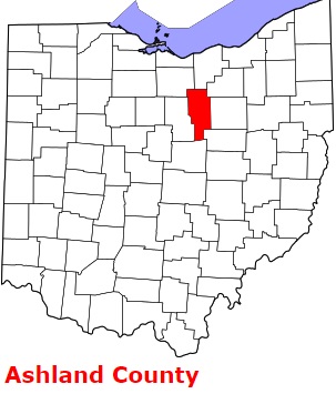 An image of Ashland County, OH