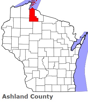 An image of Ashland County, WI