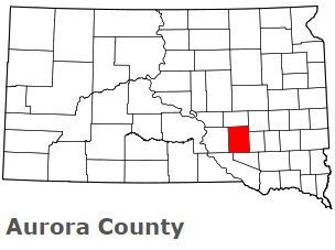 An image of Aurora County, SD