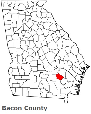 An image of Bacon County, GA