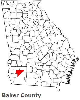 An image of Baker County, GA