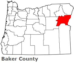 An image of Baker County, OR