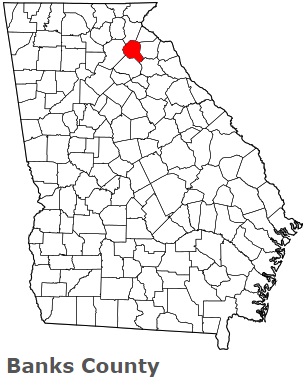 An image of Banks County, GA