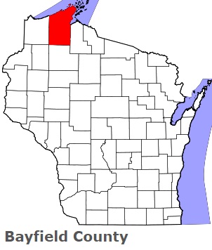 An image of Bayfield County, WI
