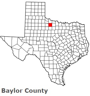An image of Baylor County, TX
