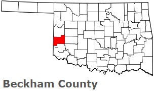 An image of Beckham County, OK
