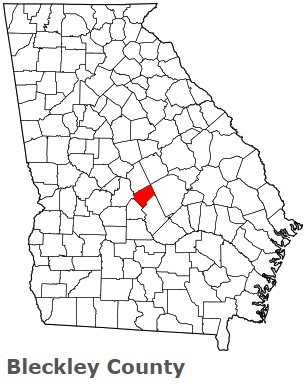 An image of Bleckley County, GA