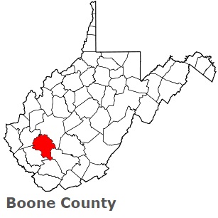 An image of Boone County, WV