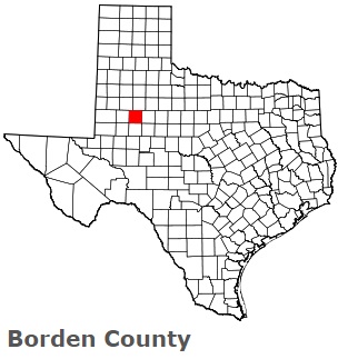 An image of Borden County, TX