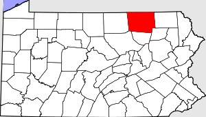 An image of Bradford County, PA